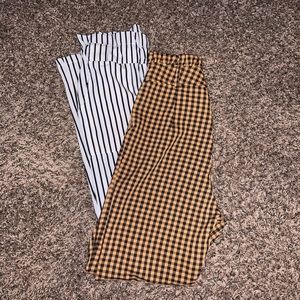 vintage patterned pants